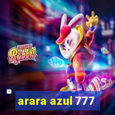 arara azul 777